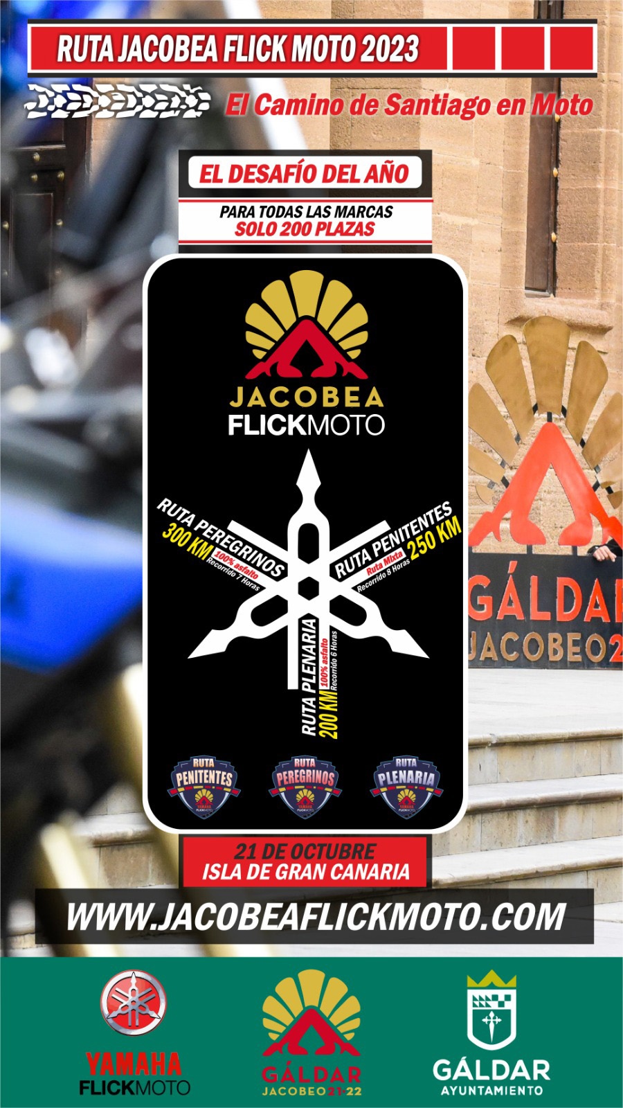 RUTA JACOBEA FLICK MOTO - Inscríbete