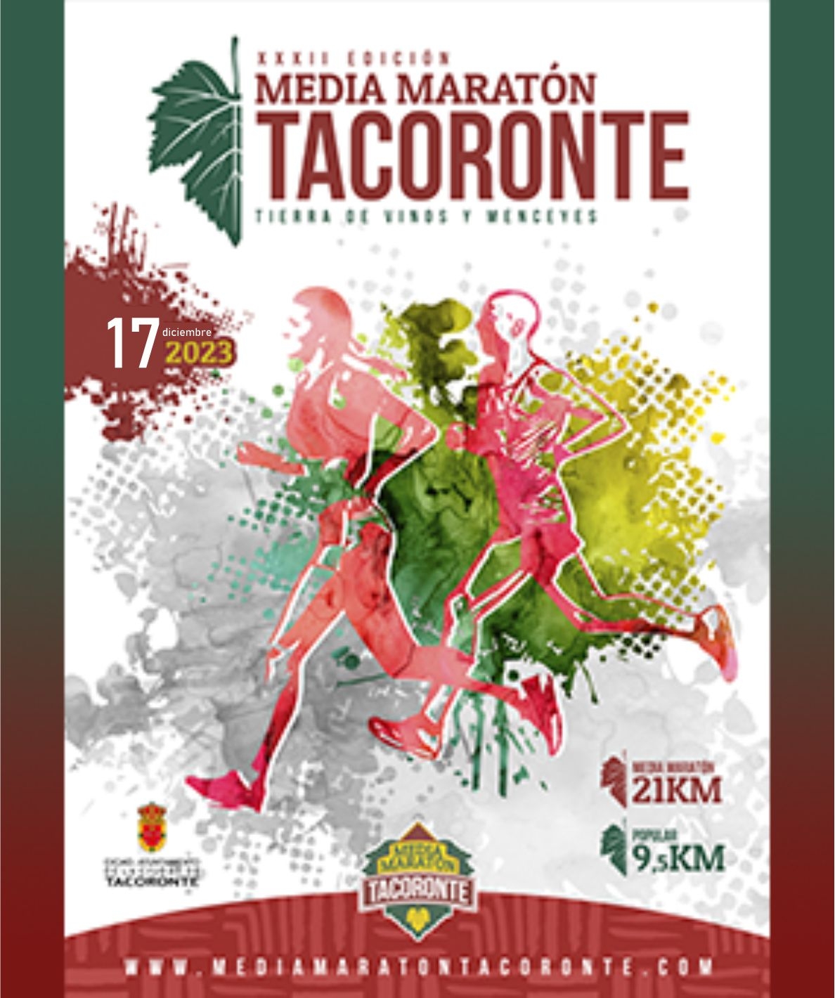 XXXIII MEDIA MARATÓN CIUDAD DE TACORONTE - Inskriba zaitez